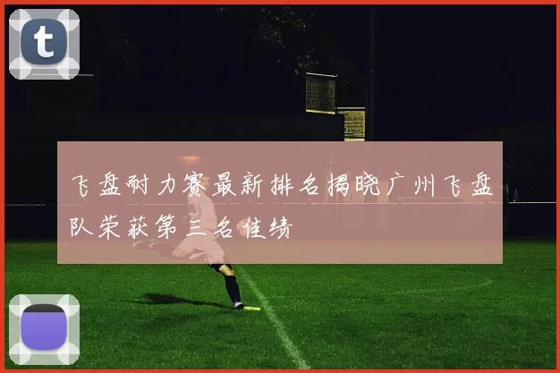 飞盘耐力赛最新排名揭晓广州飞盘队荣获第三名佳绩