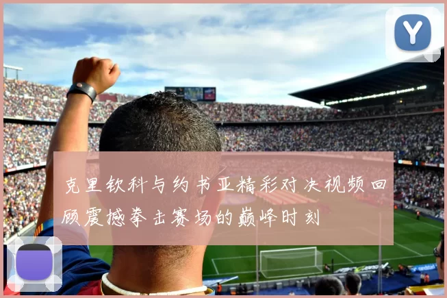 克里钦科与约书亚精彩对决视频回顾震撼拳击赛场的巅峰时刻
